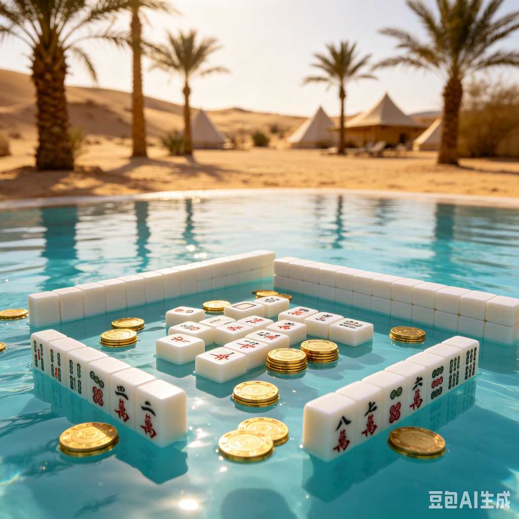 bamboo wood mahjong set