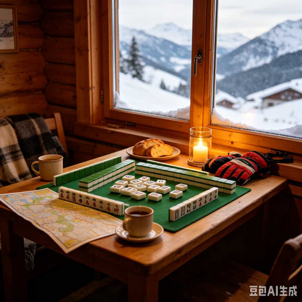 simple text mahjong tiles